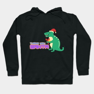 Thank You Santa Dinosaur Hoodie